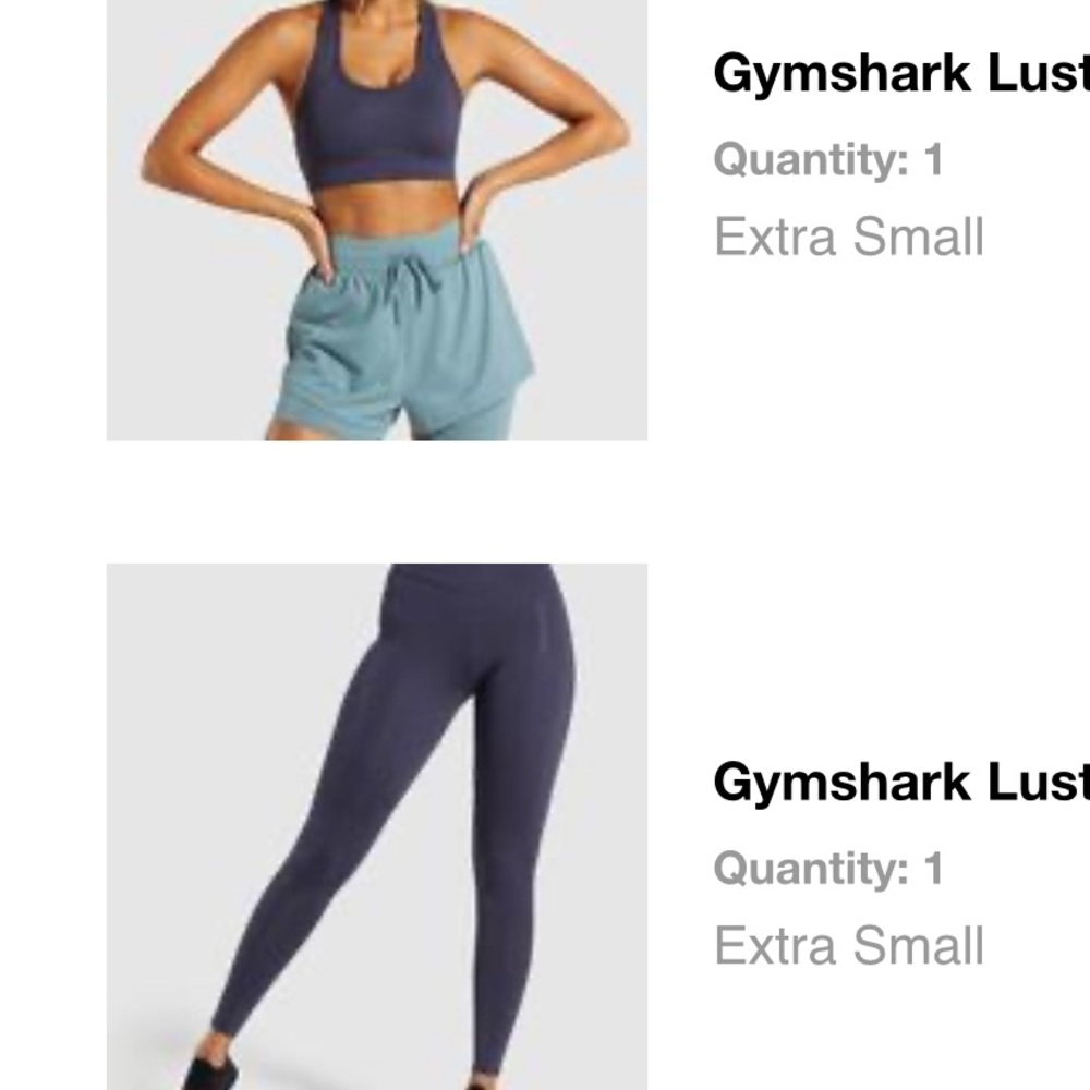 🦈Grey Gym Shark set brand new🦈